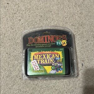 Mexican Train Dominoes To Go - Fun Size